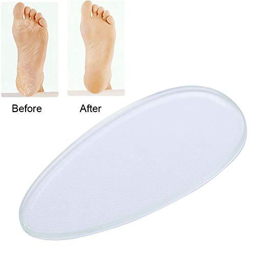 BTIHCEUOT Glass Foot File,Professional Durable Tempered Glass Callus Remover Foot File Pedicure Scraper Tool