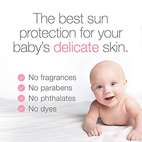 Neutrogena Neutrogena Pure & Baby Mineral Sunscreen Lotion with Broad Spectrum SPF 50 & Zinc Oxide, Water-Resistant, Hypoallergenic & Tear-Free Baby Sunscreen, 3 fl. oz (Pack of 2)