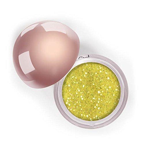LA Splash LA Splash Cosmetics Loose Glitter Yellow Eyeshadow Metallic Sparkle Powder for Lips/Hair/Nail/Body - Crystallized Glitter (Hawaiian Fizz)