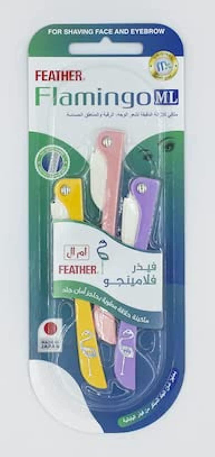 Feather Feather Flamingo Eyebrow Shaver 3pcs (ML)