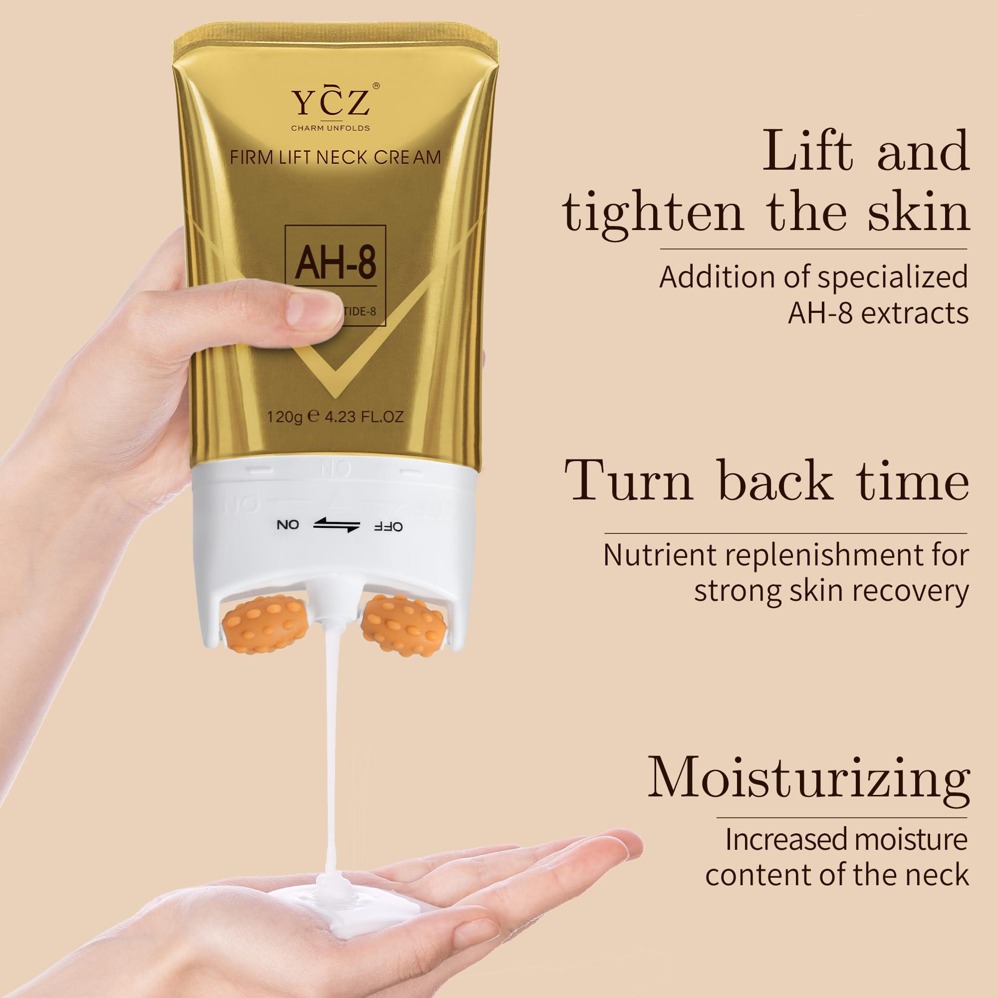 Ycz Ycz AH-8 Firming Neck Cream for Crepey Skin Body Care Comfort, Contains Hexapeptide, Moisturizing, Tightening Lotions Cosmetic Skin Care Skin Repair(Pack of 2)