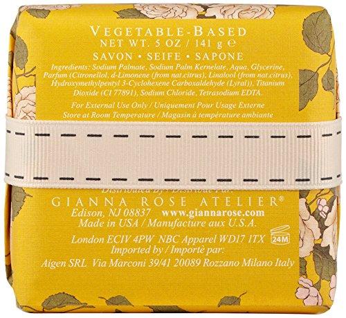Gianna Rose Gianna Rose Atelier Monogram Soap Bar, Letter H, 5 oz
