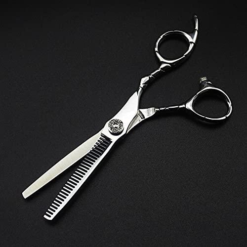 ZZYY Hair Cutting Scissors, Professional Japan steel 6 '' alligator hair scissors haircut scissor thinning barber hair cutting shears hairdresser scissors BY ZZYY (Color : Green)