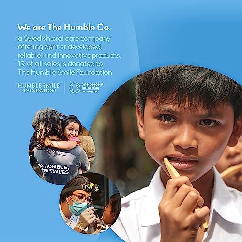 The Humble Co. The Humble Co. Floss Picks (200 Count)  Plant Based Dental Floss Picks for Superior Oral Care, Dental Hygiene, and Gum Health, Cruelty Free Tooth Floss Picks (Mint, Double Thread)