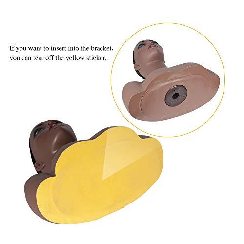 JINGFA JINGFA Mannequins Realistic Female Mannequin Head with Shoulder Display Manikin Head Bust for Wigs,Makeup,Beauty Accessories