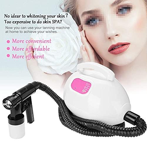 Salmue Nano lonic Face SPA Stea, Micro Nano Hydrating Oxygen Misting Facial Sauna SPA Machine for Skin Rejuvenation, Steamer Humidifier Beauty Device (US)