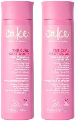 Cake Beauty Cake Beauty The Curl Next Door Curl Enhancing Conditioner, 10 Ounce (Pack of 2)
