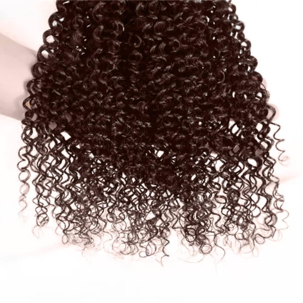 Peenoll Peenoll Jerry Curly Human Hair Bundles Honey Brown Color 4 Human Hair Bundles Unprocessed Brazilian Virgin Hair Bundles Human Hair Quick Weave for Hair Extension