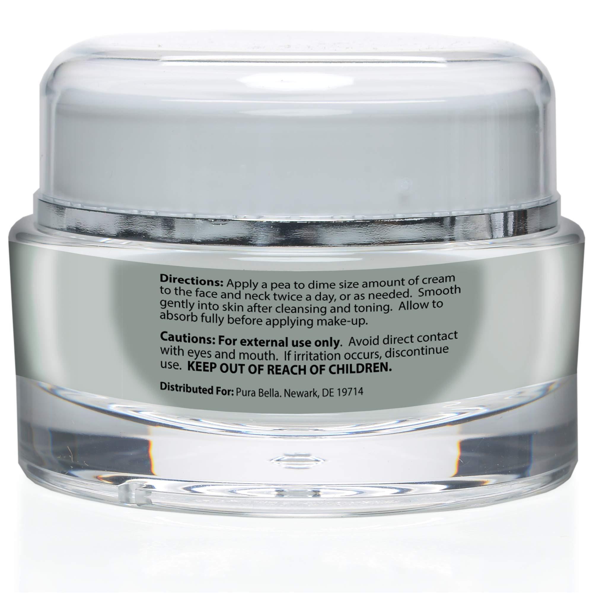Pura Bella PURA BELLA Anti Aging Cream - Boosts Collagen & Elastin Production