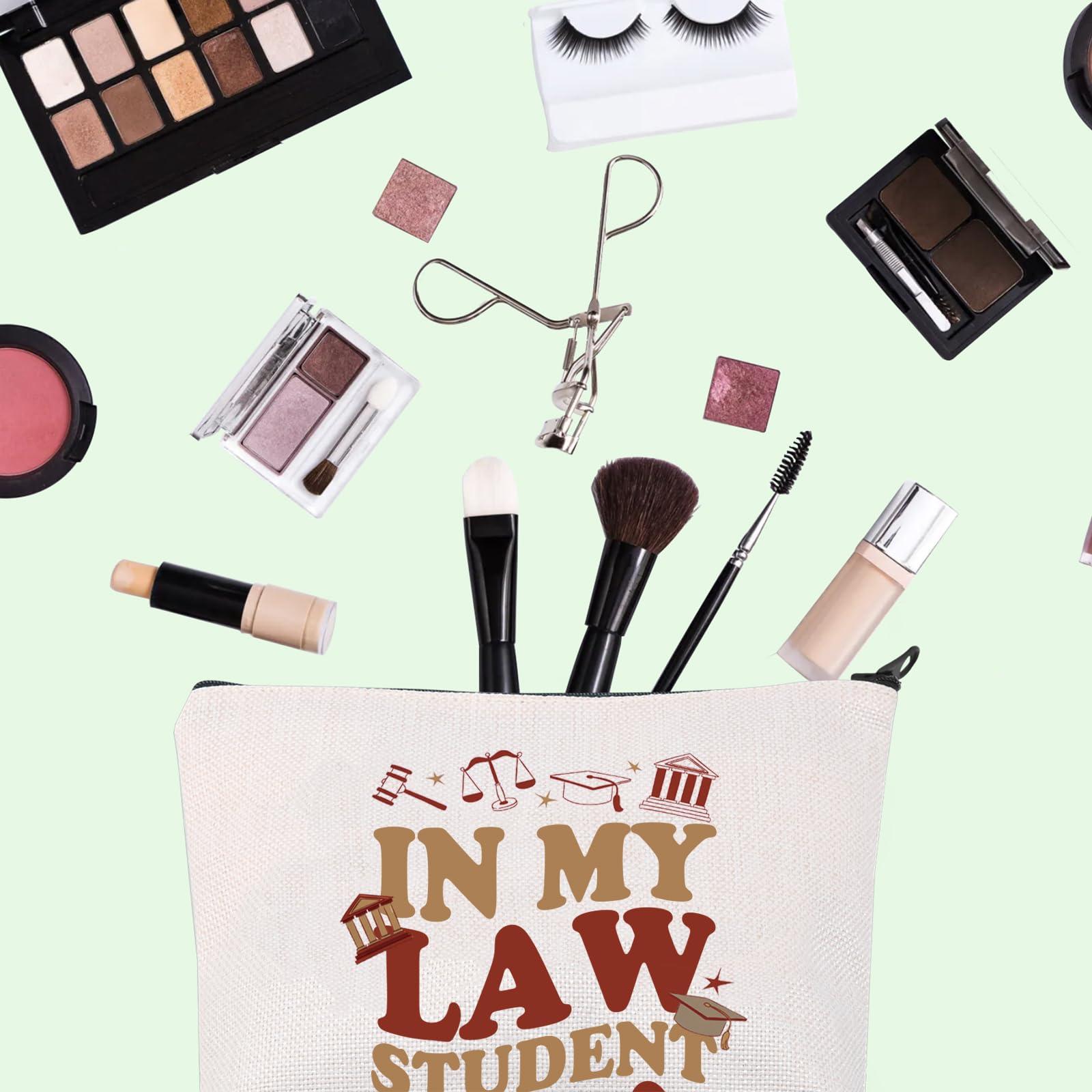 FOTAP Future Lawyer Gift Law School Gift In My Law Student Era Makeup Bag Law Student Zipper Pouch New Law Student Gift (Law Student Era)
