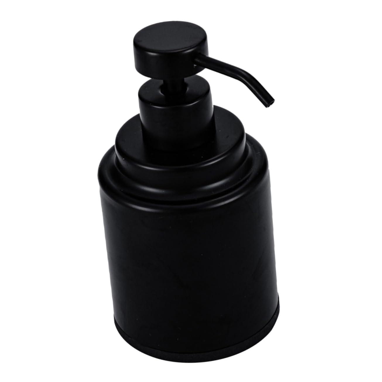 PRETYZOOM PRETYZOOM Press Pump Lotion Bottle Stainless Steel Shampoo Dispenser 300ml Empty Pump Bottle for Refill