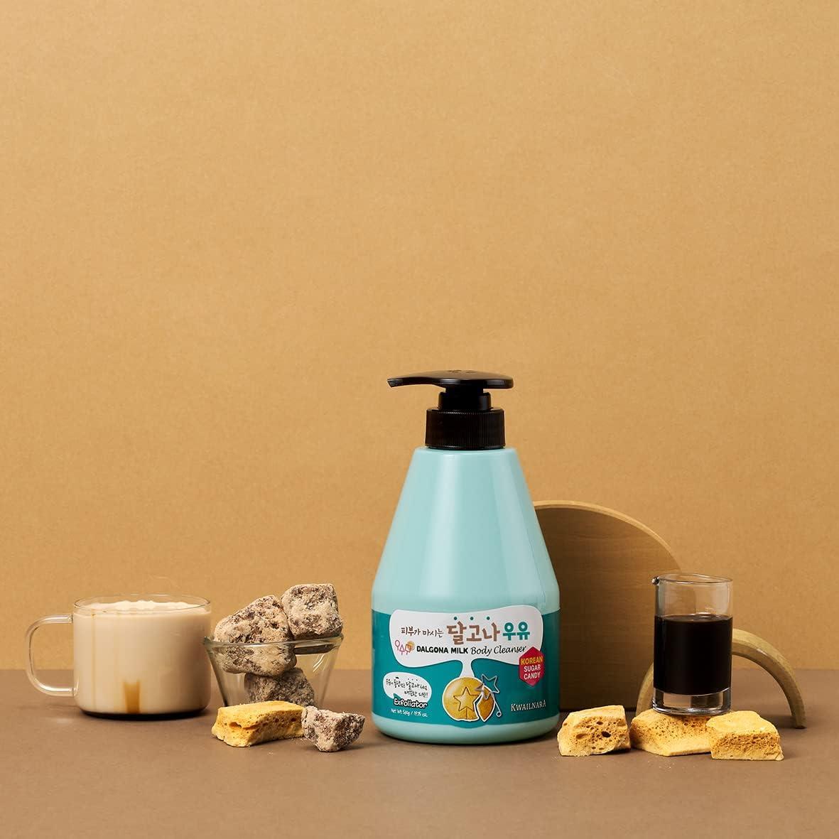 WELCOS WELCOS KWAILNARA Dalgona Sugar Cookie Body Wash  Korean Body Cleanser for Exfoliated and Refreshed Skin 560 g / 19.75 oz.