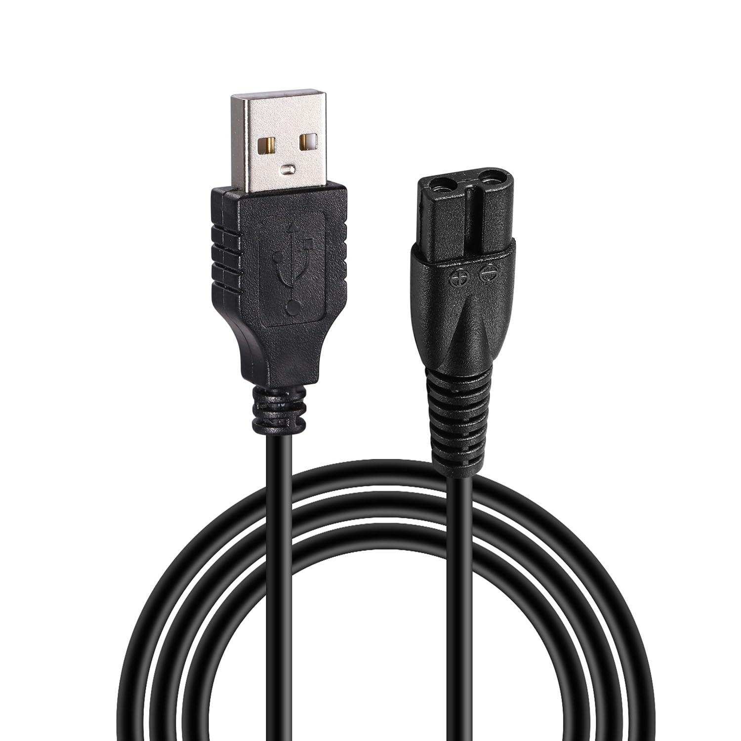 Odinxixi Replacement Beard Club PT45 Charger USB Charging Cable Compatible with Beard Club PT45 Beard Trimmer Charger Cord