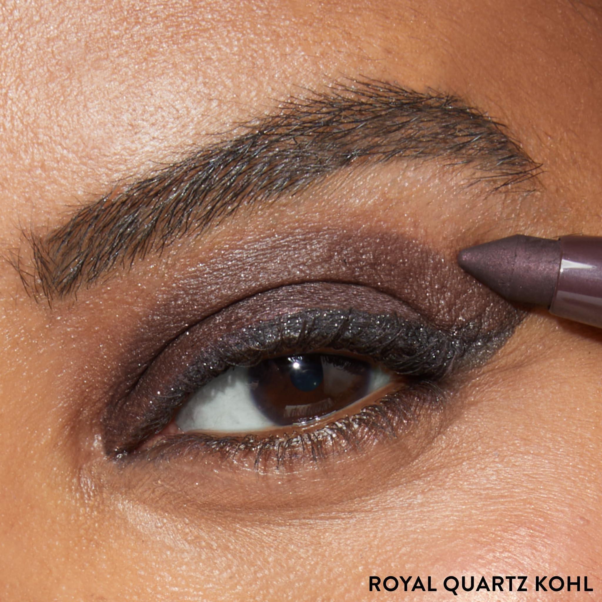 LAURA GELLER NEW YORK LAURA GELLER NEW YORK Kajal Longwear Kohl Eyeliner Pencil - Royal Quartz - Caffeine and Vitamin E - Smooth & Blendable Liner - Built-In Sharpener