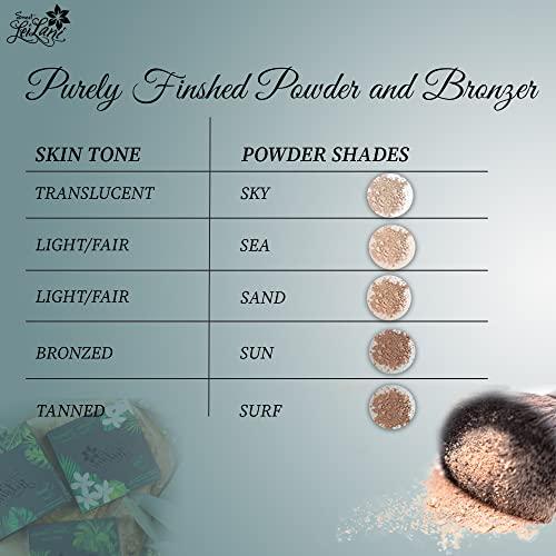 SWEET LEILANI Sweet LeiLani Setting Powder Mineral Finishing Powder- Face Powder Makeup and Matte Long Lasting Pressed Powder Compact | Sea |