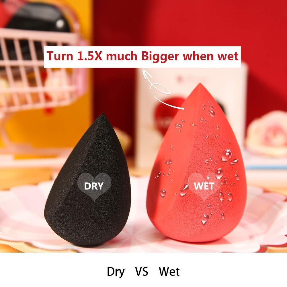 DUcare DUcare Makeup Brushes Set 17 Pcs with Brush Cleaning Mat and Makeup Sponge