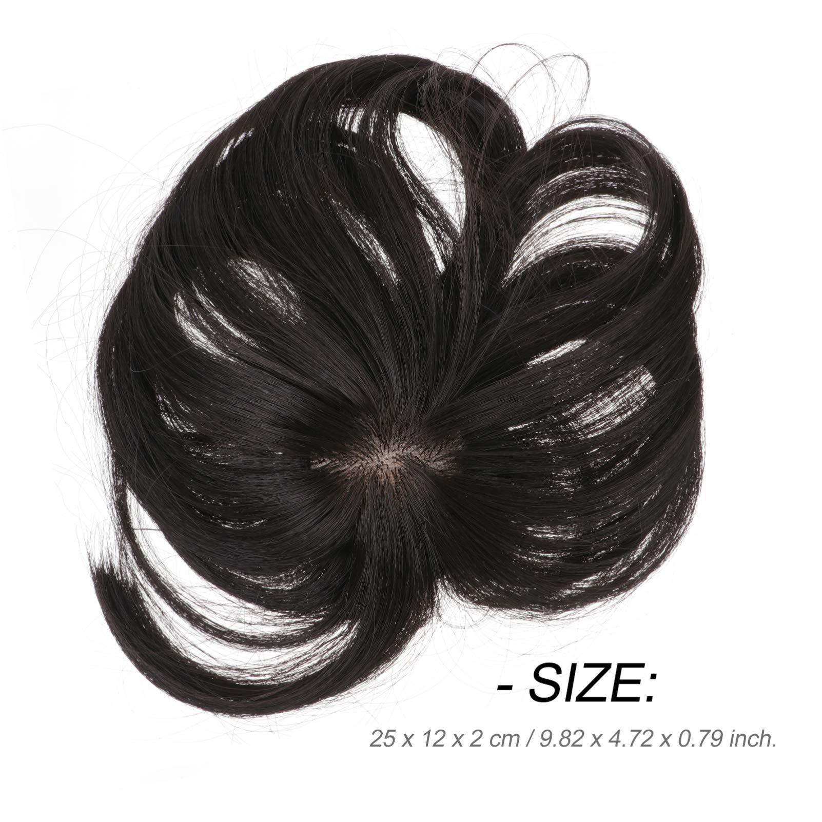 HAOKE Italian Yaki Lace Front Wigs Human Hair 4x4 Silk Base Top Yaki Kinky Straight Human Hair Wigs for Black Women Medium Auburn Wig Glueless Human Hair Lace Wig with Baby Hair (8inch, 4x4 Silk Base Wig)