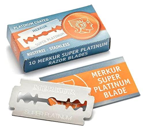 MERKUR Merkur Razor Double Edge Razor Blades, MK-911, 10 Count (Pack of 1)