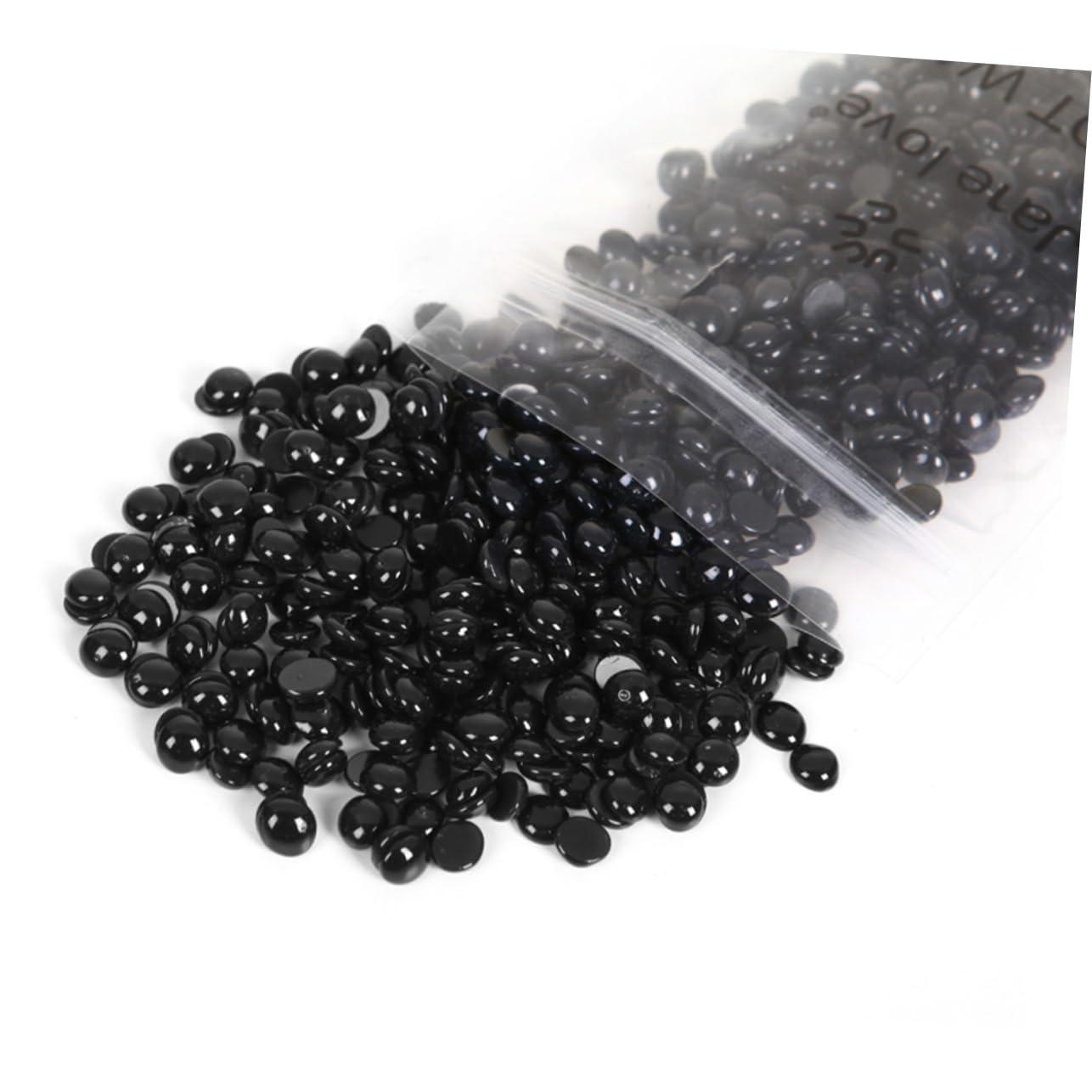 FOYTOKI FOYTOKI Painless Hard Wax Beans for Hair Removal 50g Stripless Wax Beads for Men and Women Ideal for Coarse Body Hair Easy to Use Black Wax Beans for Sensitive Skin