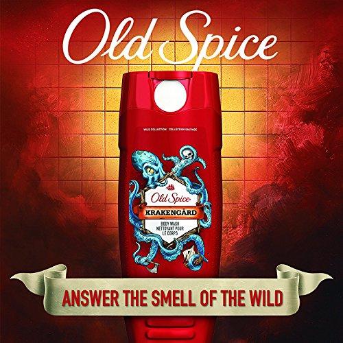 Old Spíce Old Spice Body Wash - Wild Collection - Krakengard - Net Wt. 16 FL OZ (473 mL) Per Bottle - Pack of 3 Bottles