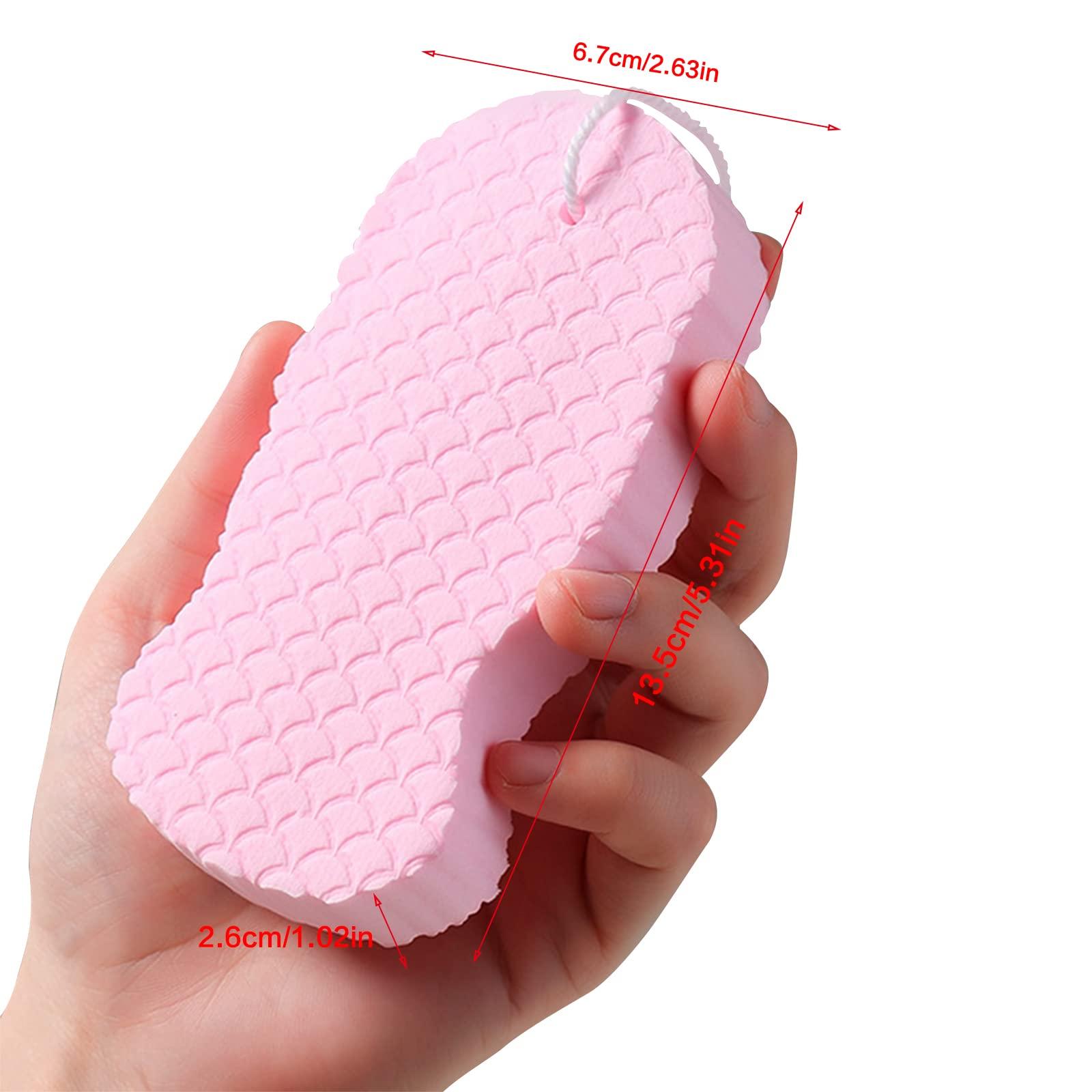 CAUNLA Soft Bath Sponge Soft Bath Body Shower Sponge Reusable Dead Skin Remover Shower Sponge For Body