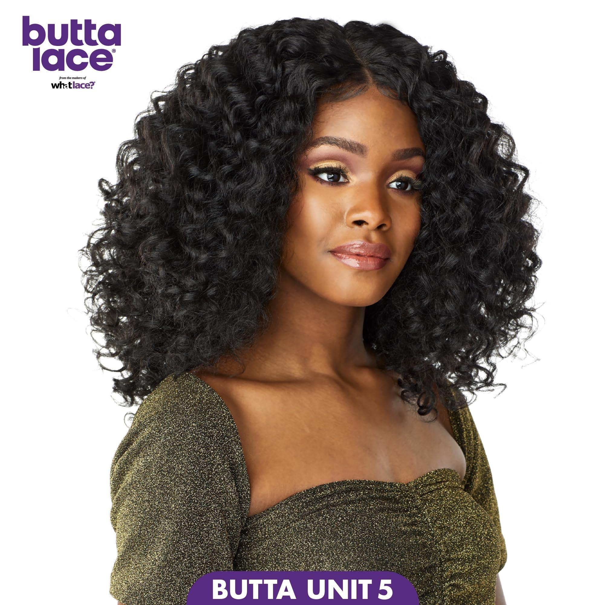Sensationnel Sensationnel Butta lace wigs - unit 5 extra wide 5 inch deep parting synthetic preplucked hairline glueless lacefront (T4/WINE)
