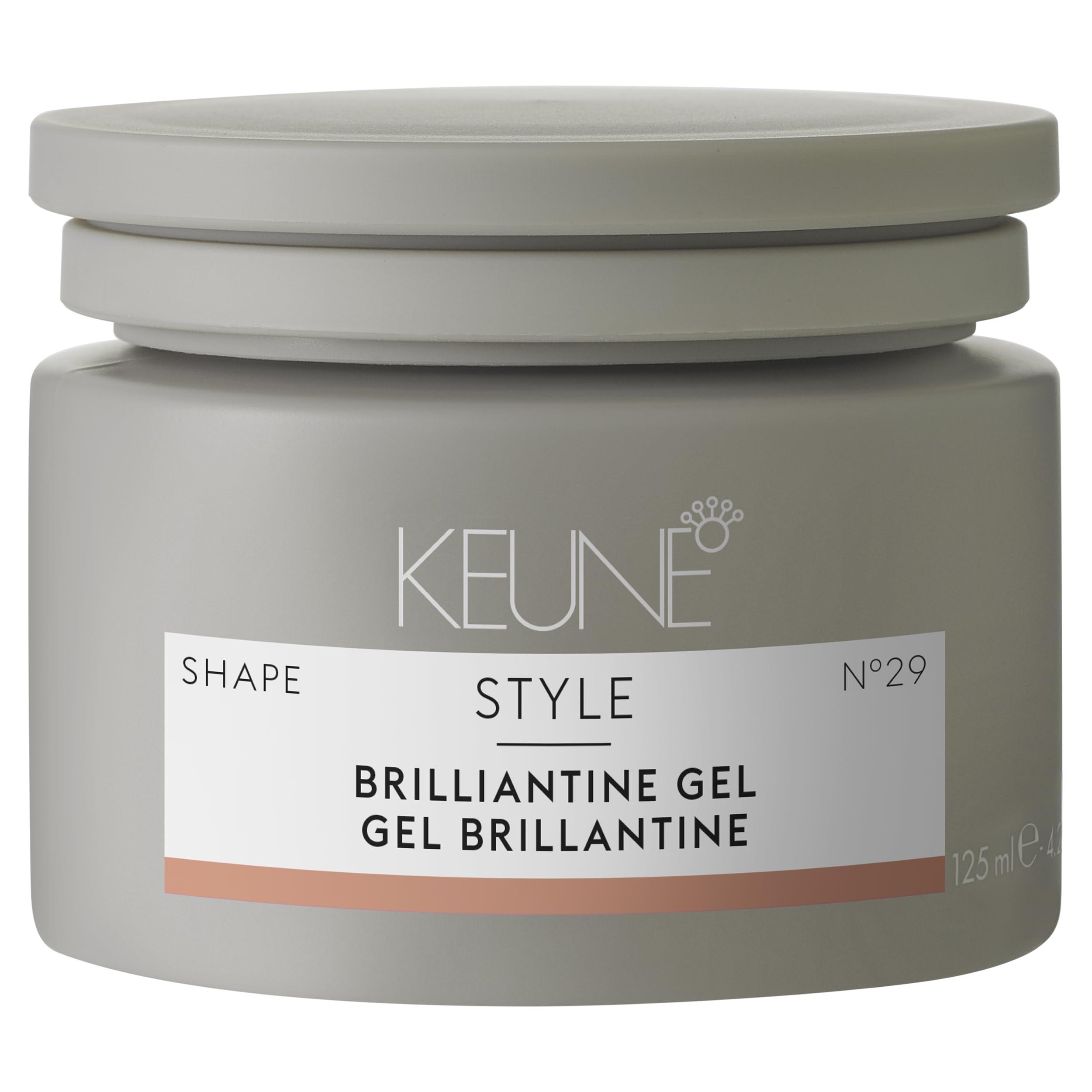 KEUNE Keune Style Brilliantine Gel, Soft Hold & High Shine Styling Gel, 4.2 Fl Oz