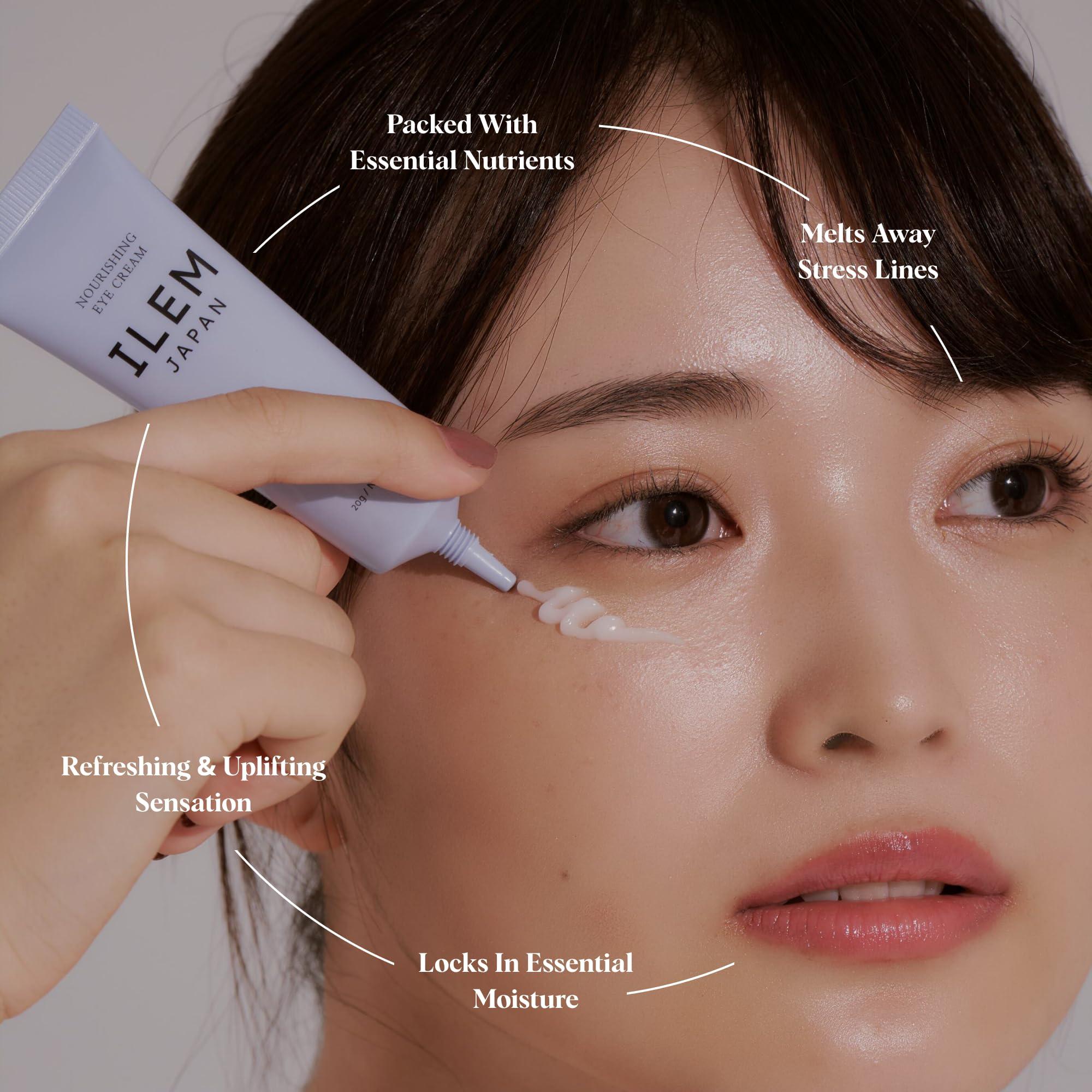ILEM JAPAN ILEM JAPAN Nourishing Eye Cream, 1 Count (Pack of 1)