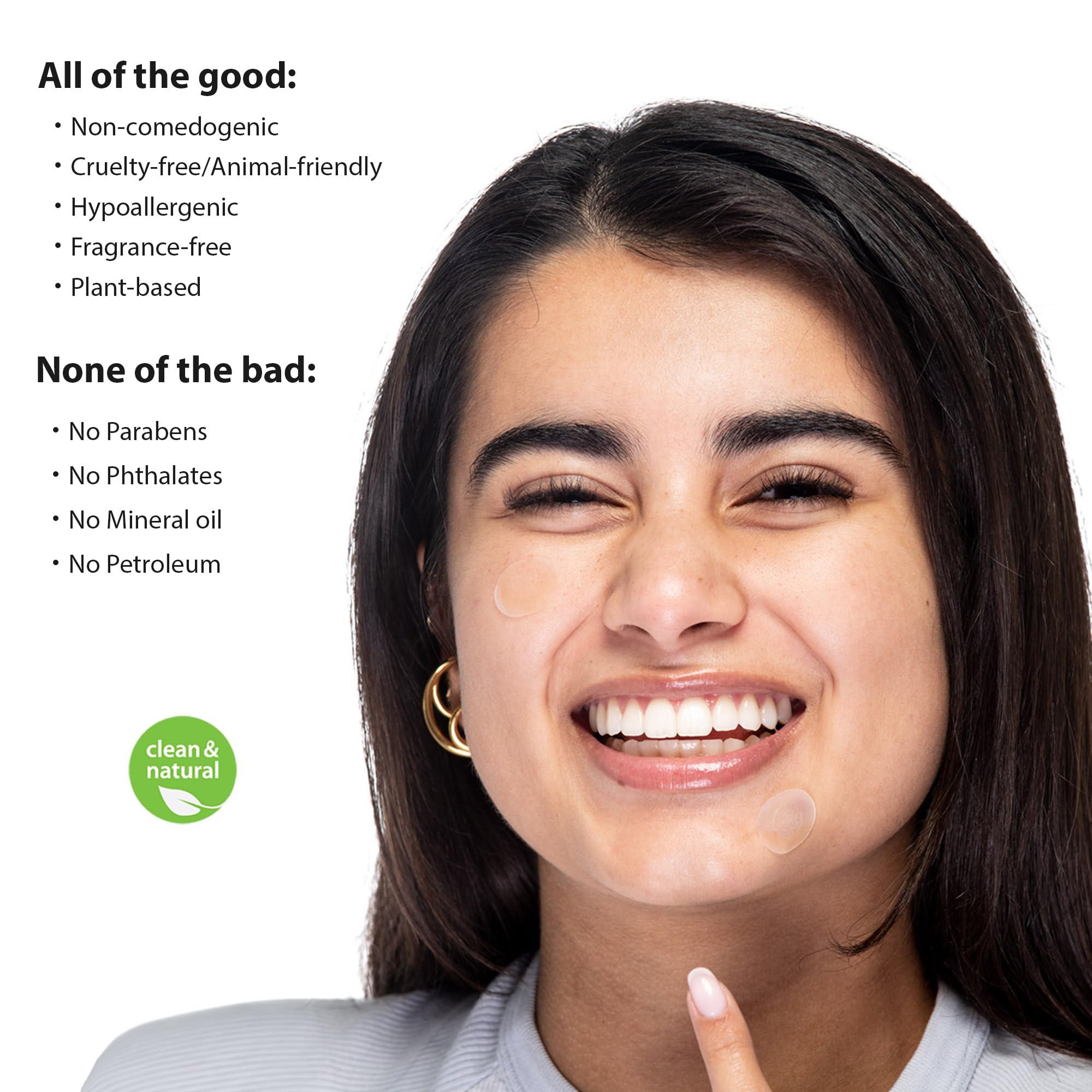 Frilliance Frilliance Microdart Hydrocolloid Acne Pimple Patches for Zits and Blemishes (4 count) Spot Treatment Stickers for Face & Skin, Vegan and Cruelty Free (Deep Dive Micro Darts)