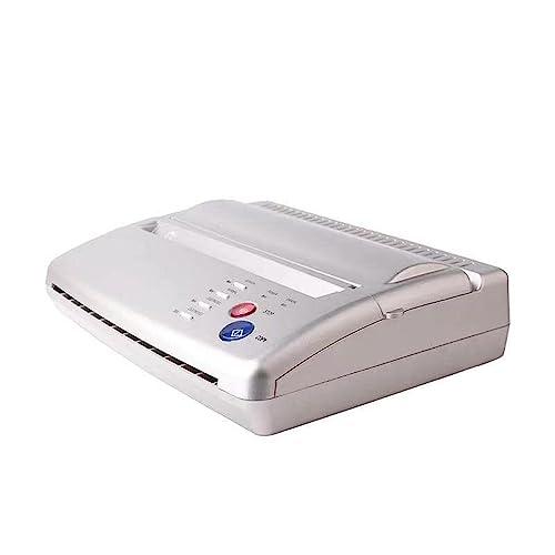 JHTIFRDY JHTIFRDY Tattoo Transfer Stencil Machine for Tattoo Transfer Temporary and Permanent Tattoos Professional A5 A4 Tattoo Transfer Copier, Thermal Stencil Paper Printer(Sliver)