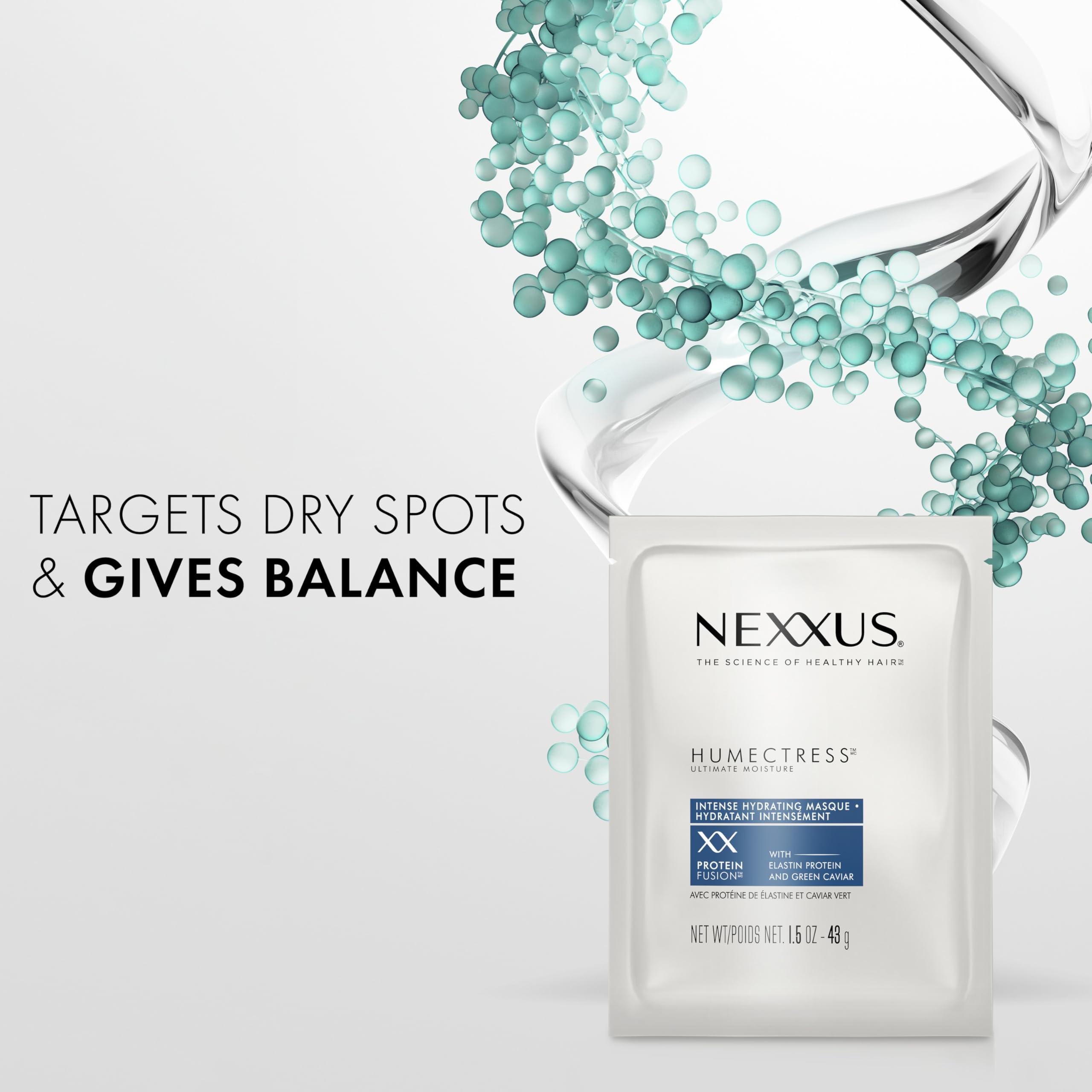 Nexxus Nexxus Humectress Moisturizing Hair Masque for Dry Hair Pack of 10 deep conditioning hair treatment 1.5 oz