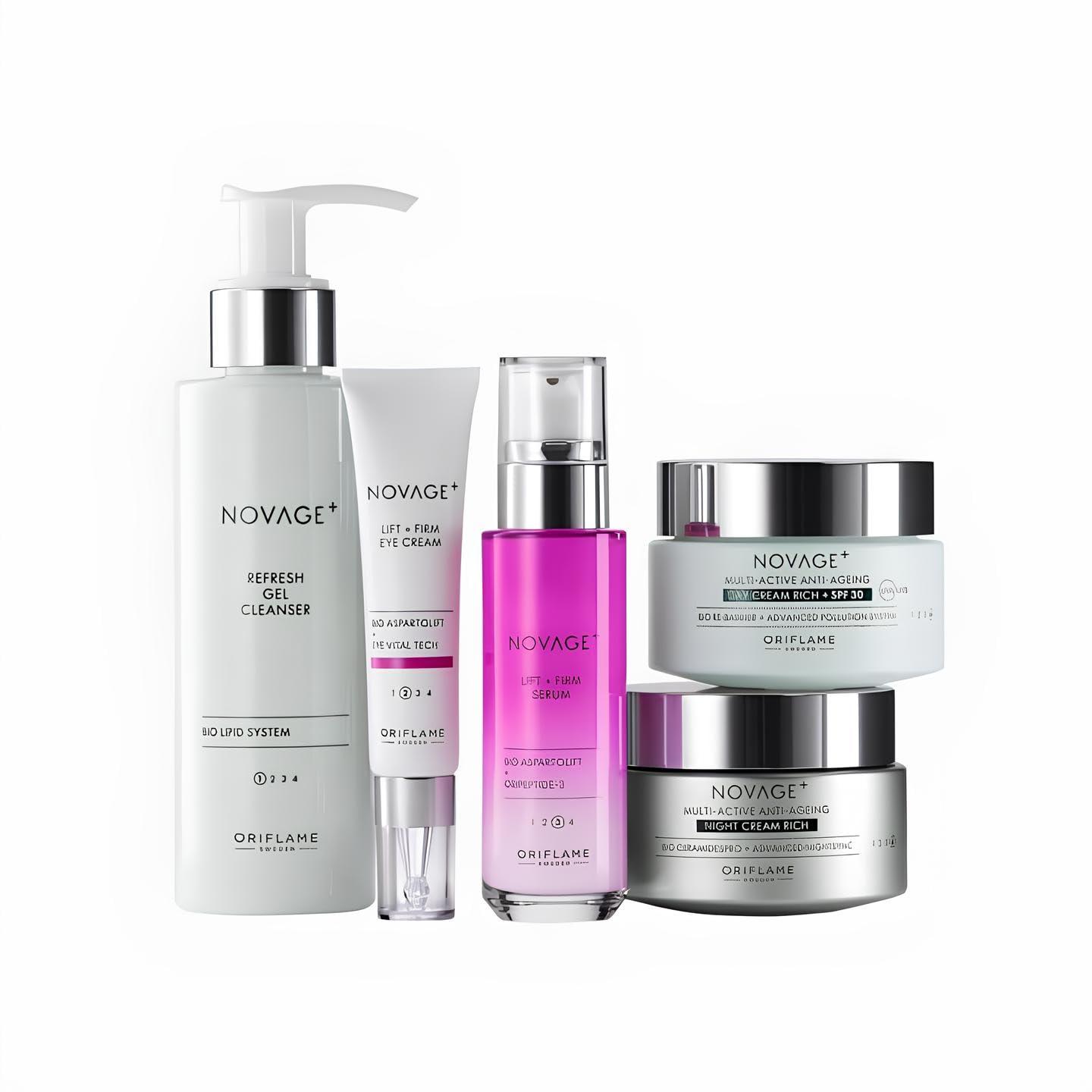 pin to plane NovAge Ultimate Lift Set - Complete Skin Care Routine !!!