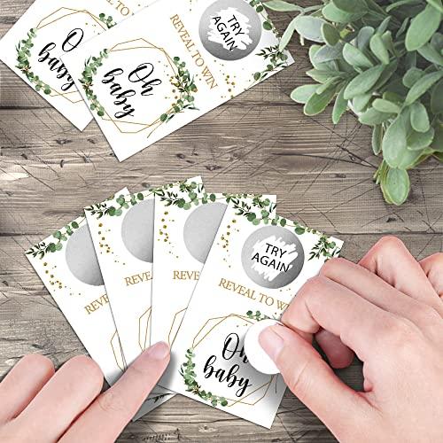 Haizct Haizct 50 Pack Blank Gift Certificate Scratch Off Cards for Small Business, Spa Beauty Makeup Hair Salon, Bridal Shower, Baby Shower, Country Wedding, Wedding Shower Ideas (Plants Flowers)