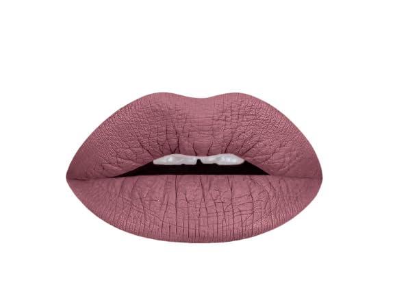 Aromi Aromi Dusty Burgundy Matte Liquid Lipstick | Sepia Rose Lip Color, Vegan + Cruelty-free Beauty, Smudge Proof and Long Lasting Makeup (Dusty Burgundy)