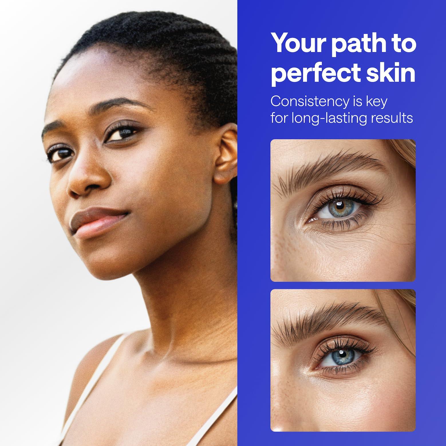 WONDER FAMILY LED Face Mask Light Therapy - Red Light Therapy for Face & Blue Light Therapy in 1 LED Light Mask for Face - Red Light Face Mask LED Light Therapy for Face Light Therapy Device - LED Mask Skincare