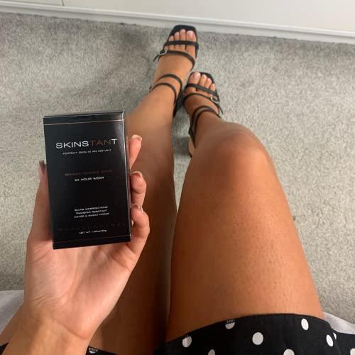 Rose & Caramel Rose & Caramel Skinstant Instant Bronze Tanning Stick, Was Off Tan Water Proof Splash Proof Sweat Proof, Colour Adapting Formula, Instant Bronze Colour