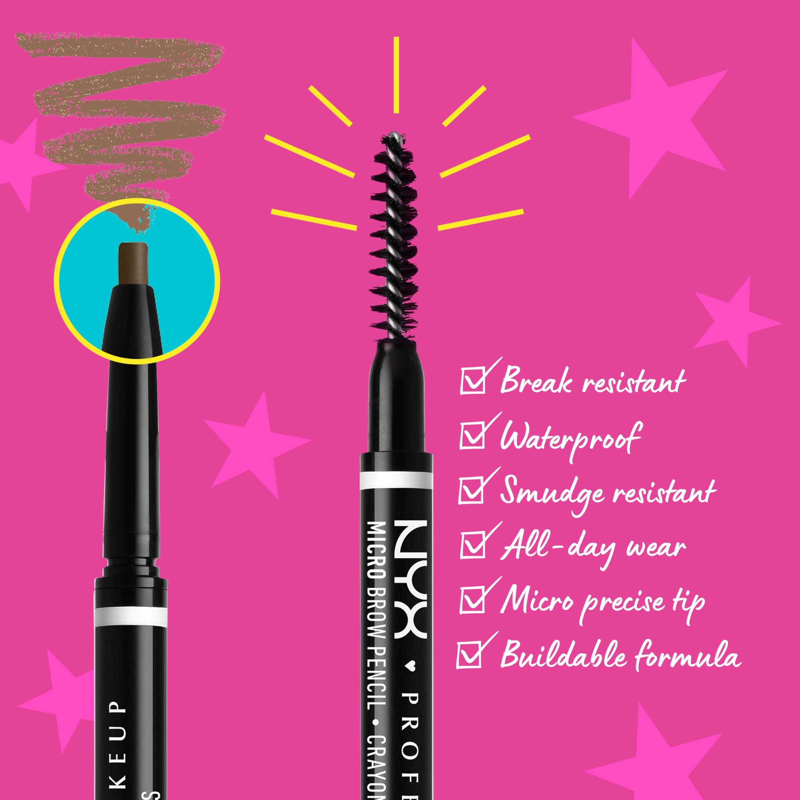 NYX PROFESSIONAL MAKEUP NYX PROFESSIONAL MAKEUP Micro Brow Pencil, Precise Eyebrow Pencil - Espresso