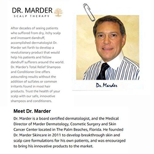 STOP ITCHING. START HEALING. Dr Marder’s A-D Psoriasis & Zinc Pyrithione Conditioner 6 FL OZ(180 mL) - Dermatologist Formulated - Stop Hair Loss + Promote Hair Growth - Treat Psoriasis hydrocortison