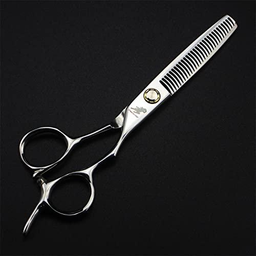 SAGEPL Hair Cutting Scissors, Hair Cutting Shears, 6.0" Hair Cutting Scissors Set, Barber Scissors, Sharp and Durable, for Barber Or Home Use, Plus Bonus Leather Case