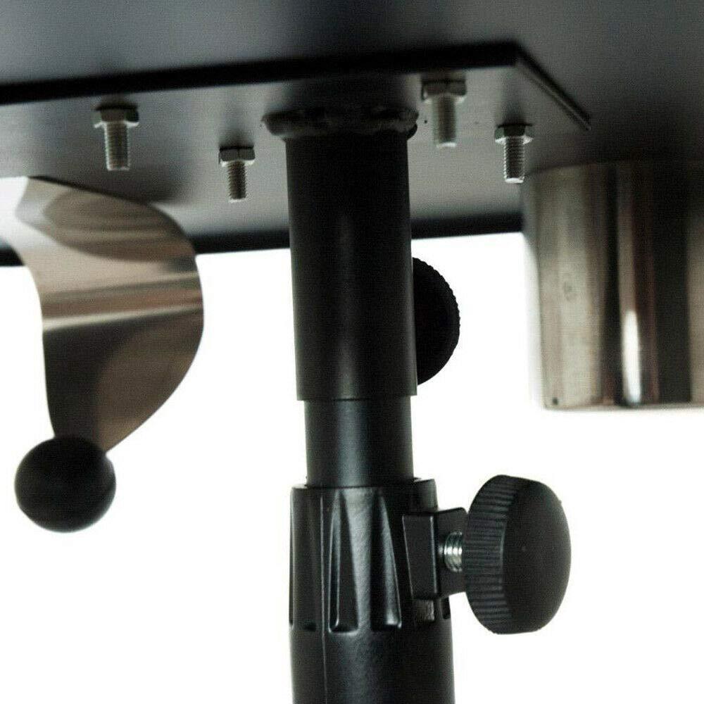 Fetcoi Fetcoi Tattoo Workstation,24-42 inch Height Adjustable,Mobile Tray Portable Table Salon Instrument SPA Storage Tables for Studio Salon