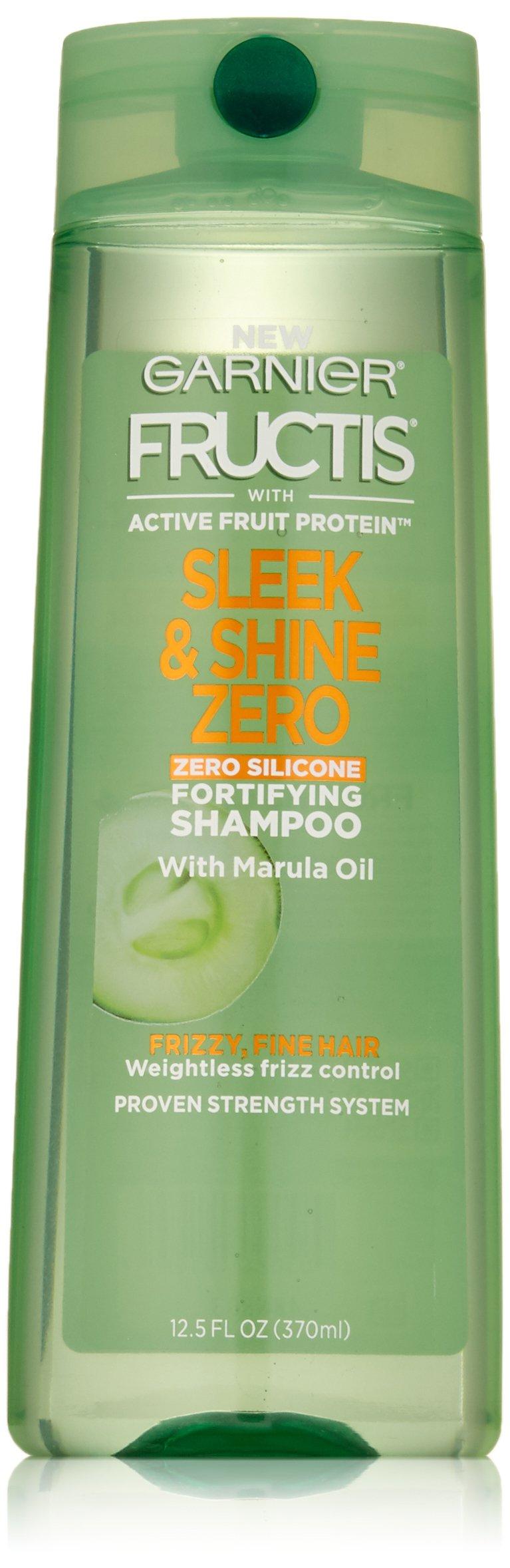 Garnier Garnier Hair Care Fructis Sleek and Shine Zero Shampoo, 12.5 Fluid Ounce
