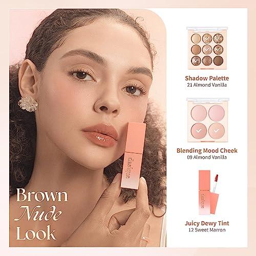 dasique dasique Shadow Palette #21 Almond Vanilla 13g I 9 Blendable Shades in Smooth Matte and Shimmer Finishes with Gorgeous Pearls | Eye Makeup Palette | Cruelty Free | K-beauty