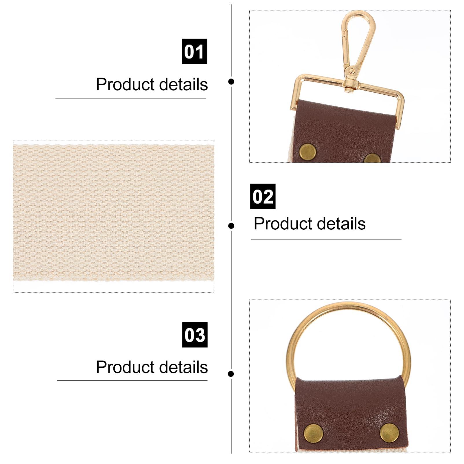 Didiseaon Didiseaon 3pcs Barber Razor Sharpener for Straight Razor Old Fashion Straps to Sharpen Blades Canvas Sharpening Strop