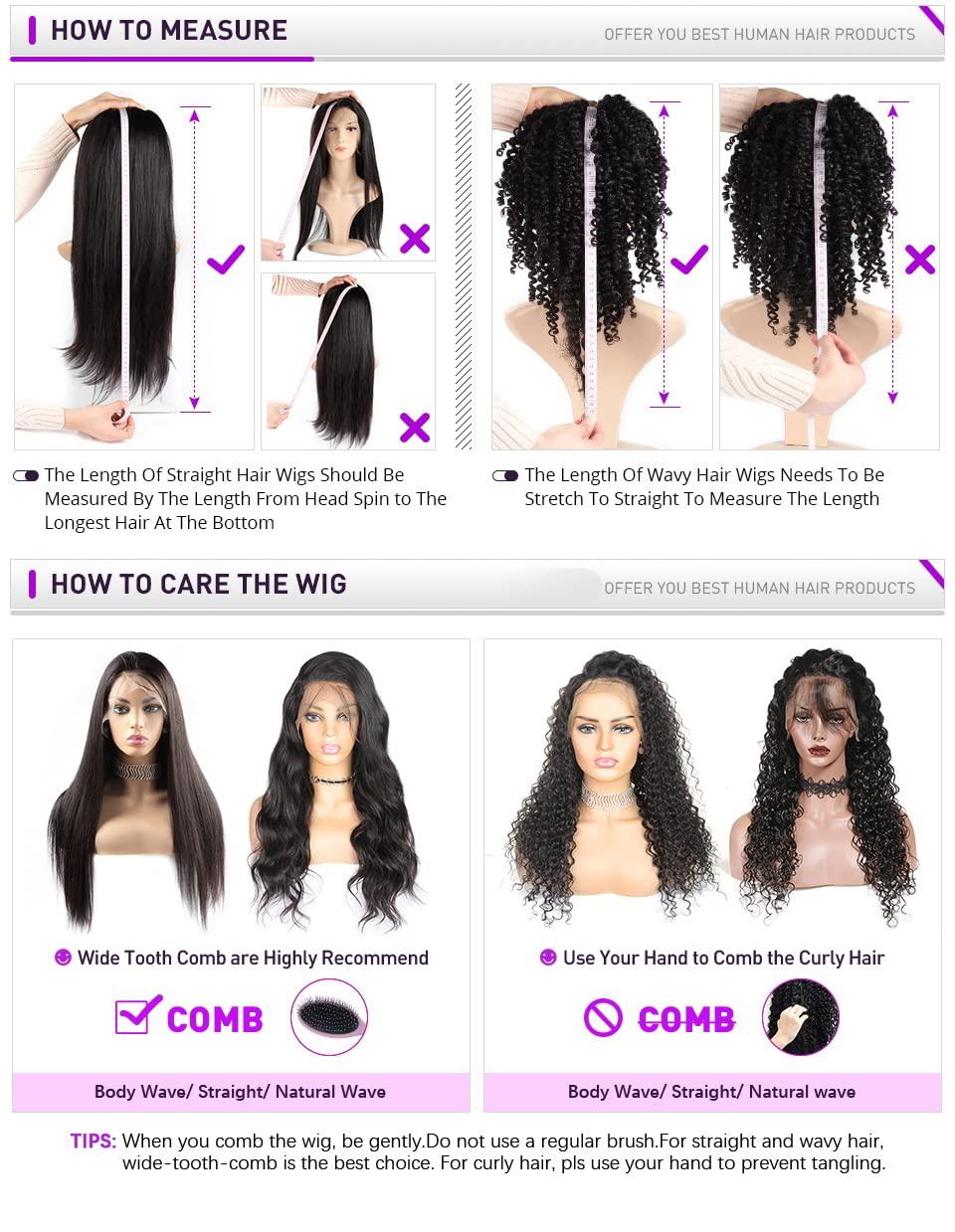 mszyhuwan Afro Kinky Curly Bob Wig Honey Blonde #27 Lace Front Wig Human Hair Wigs For Black Women Free Part Pre Plucked Bleached Knots With Baby Hair Natural Hairline Brazilian Remy Hair Transparent Swiss Lace