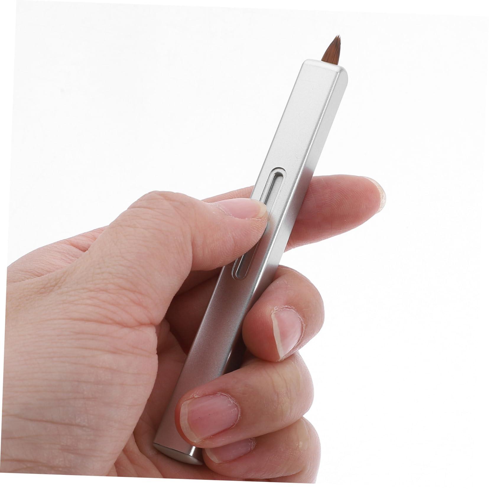 Baluue Baluue Lipstick Makeup Brush Set Retractable Lip Brush Single Head Lip Applicator Portable Lip Liner Brush Women's Makeup Tool