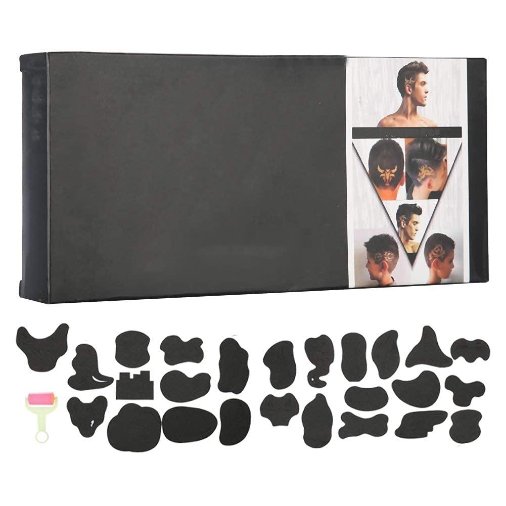 Salmue Salmue Tattoo Patterns Salon Barber Tools,Hair Tattoo Template Hair Carved 25 /Set Hair Trimmer Carved Tattoos Patterns Stencil DIY Salon Barber Tools for Men or Women