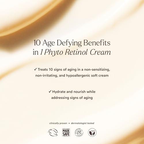 True Botanicals True Botanicals Phyto Retinol Advanced Clinical Cream | Anti-Aging Serum | Retinol Alternative | Targets & Reduces Fine Lines & Wrinkles | Dermatologist Tested, All Natural, Vegan | 1 fl oz | 30 ml