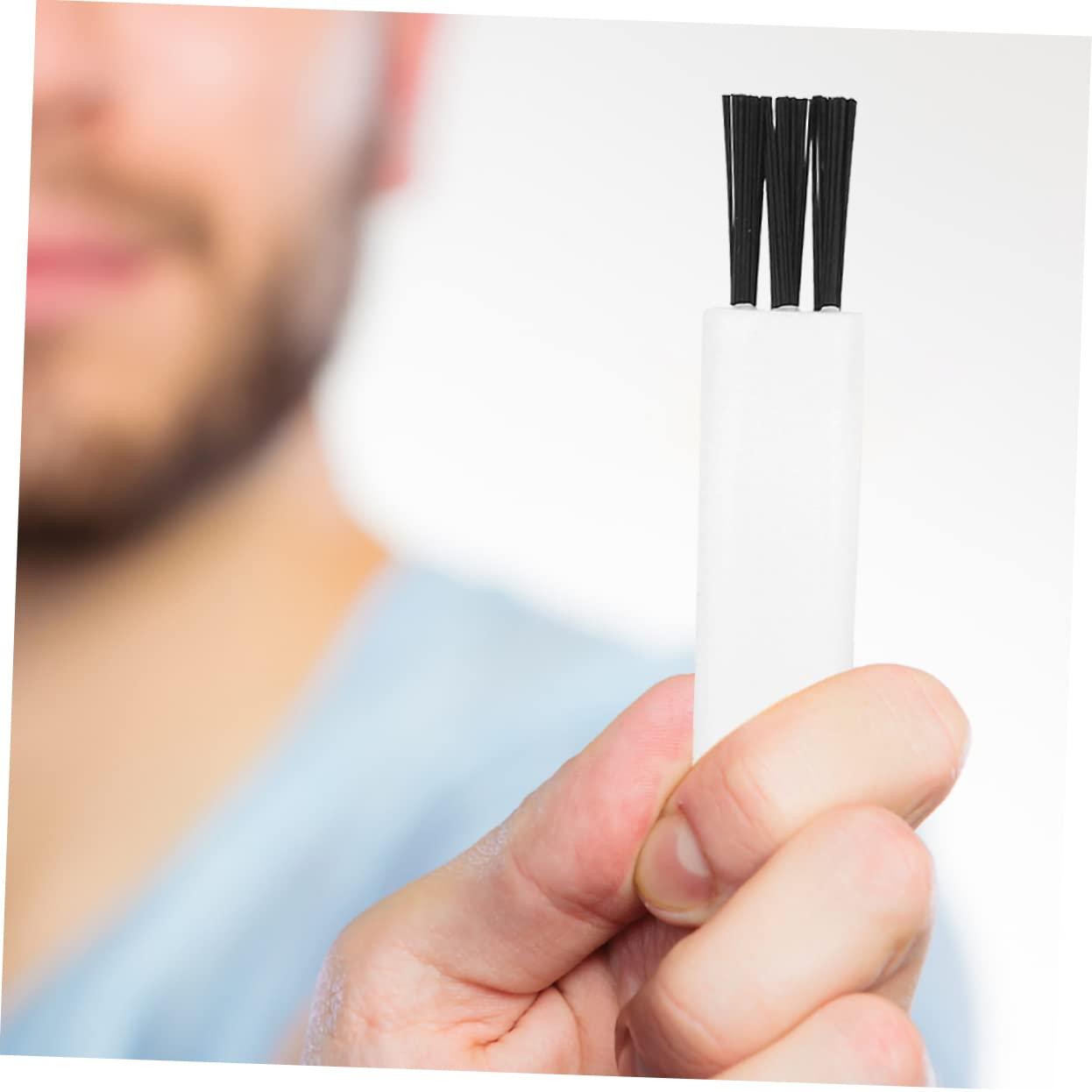 FOYTOKI 30pcs Shaver Cleaning Brush Trimmer Men\'s Electric Shavers Electric Razor for Men Scissors Shaver Brush Portable Shaver Beard Shaver Multipurpose Plastic Brush Ear Wax Spoon Brush FOYTOKI