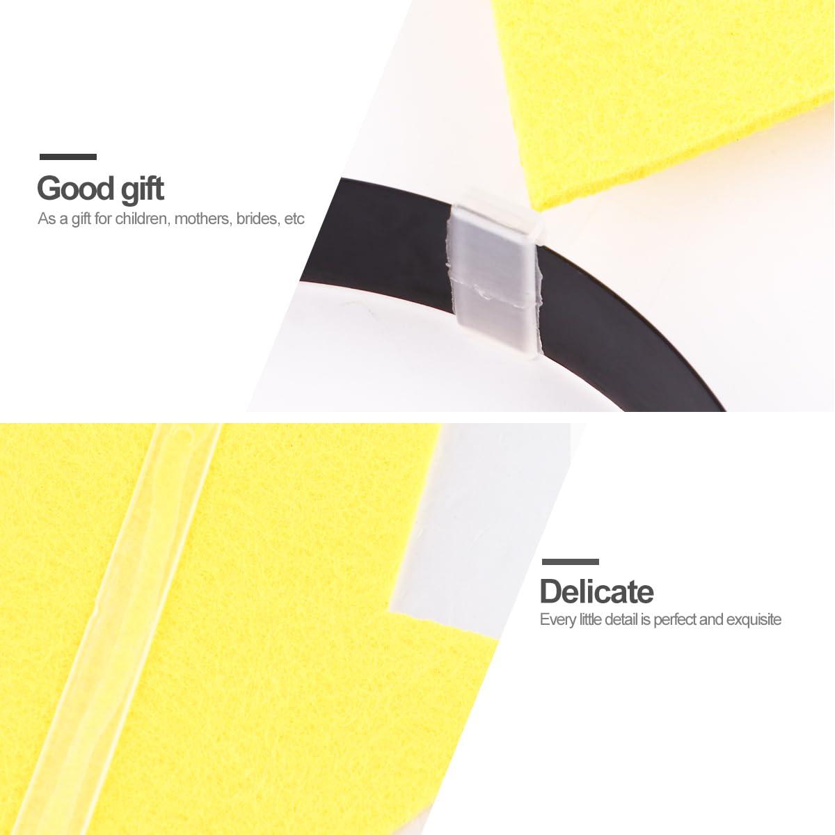 Homoyoyo Homoyoyo 14pcs Arrow Headband Halloween Funny Headband Arrow Cosplay Hair Hoop Hair Band Hair Halloween Headpiece for Halloween Party Carnival Party Photo Props (Yellow)