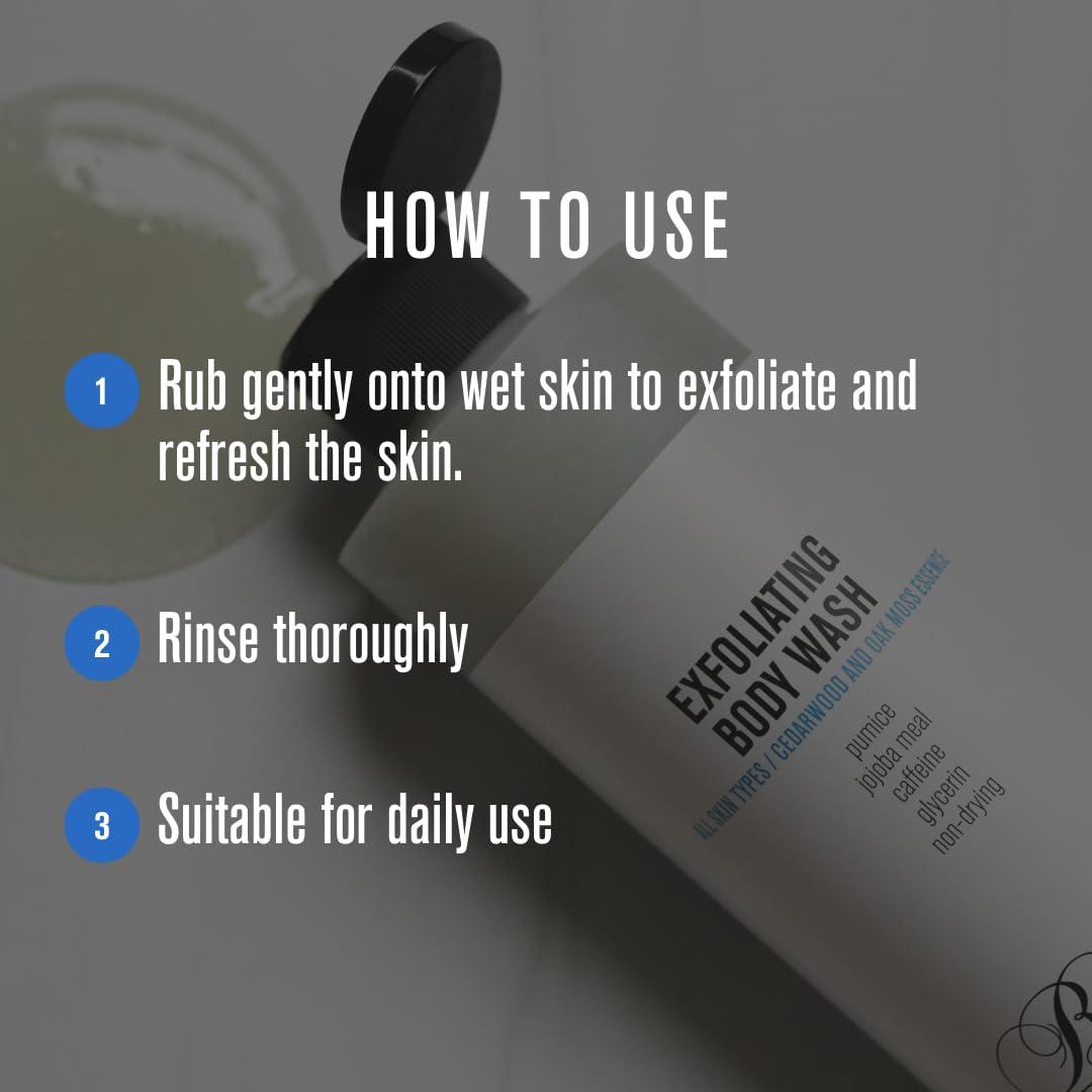 Baxter of California Baxter of California Exfoliating Body Wash with Pumice and Jojoba Meal, 8 Ounce